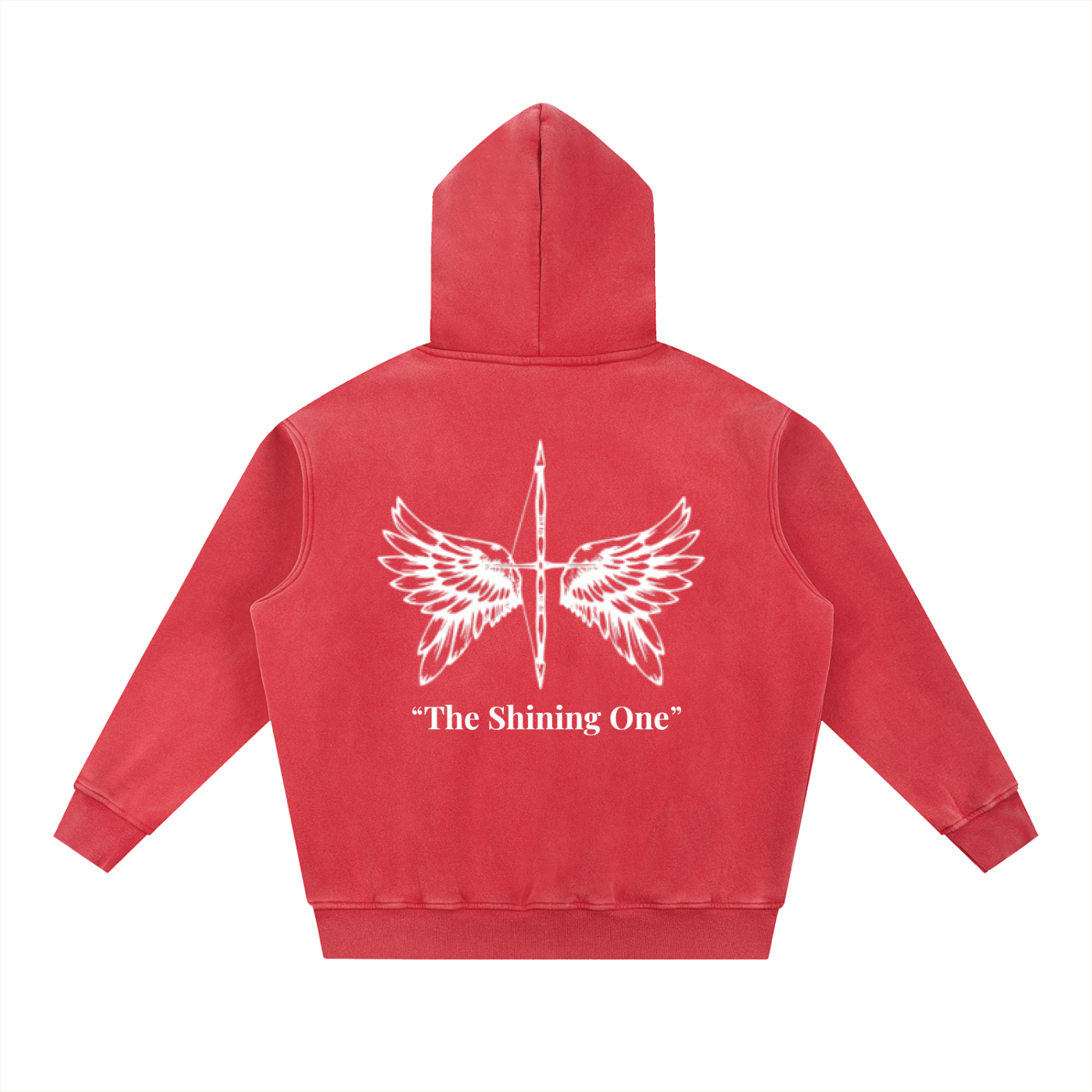 Snow Wash Fleece Oversize Hoodie