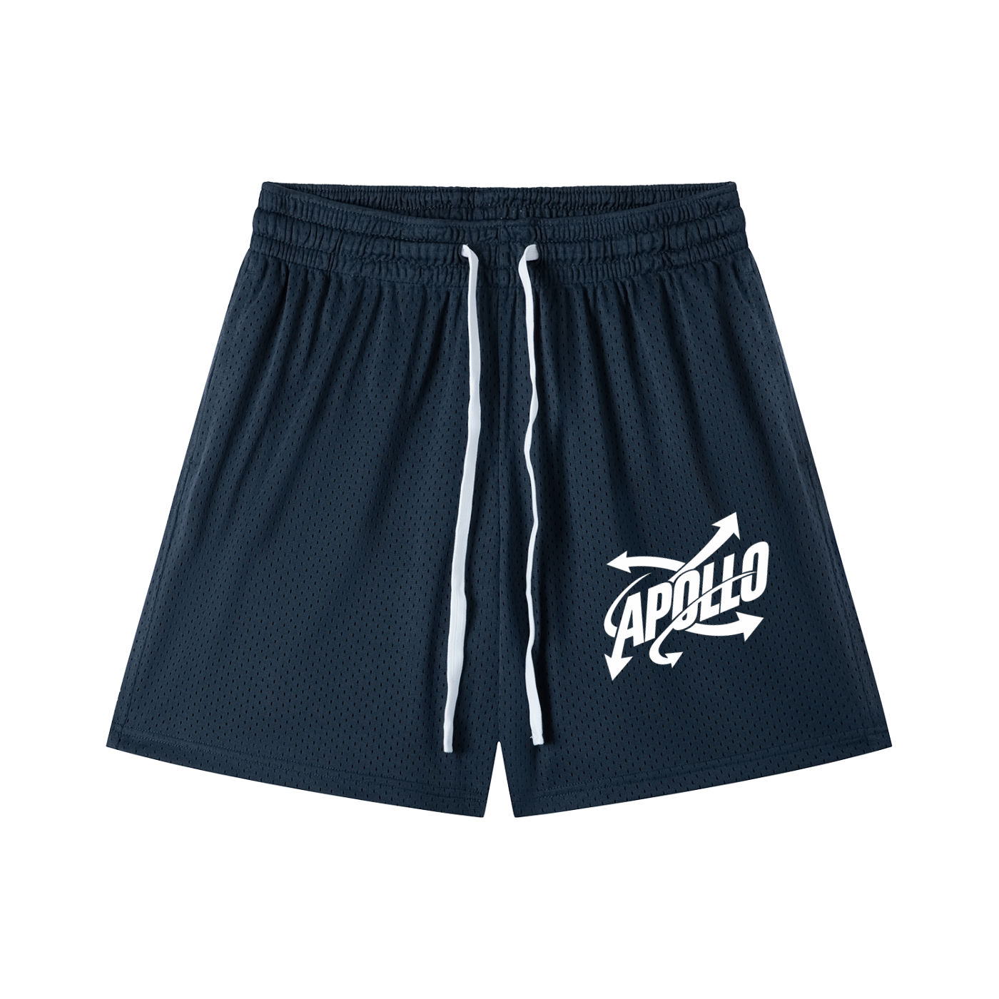 Mesh Drawstring Shorts