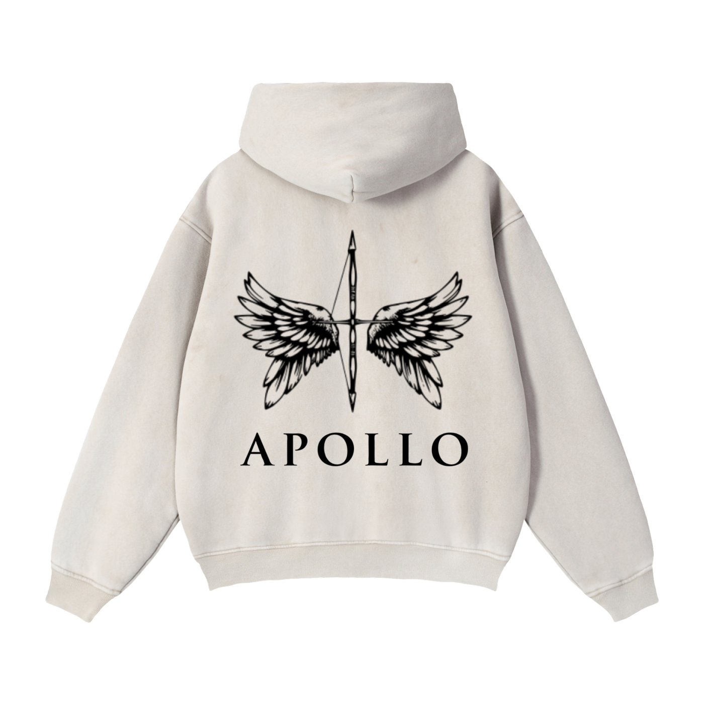 Unisex Zip-Through Boxy Fleece Hoodie