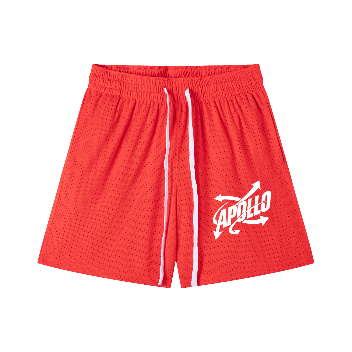 Mesh Drawstring Shorts