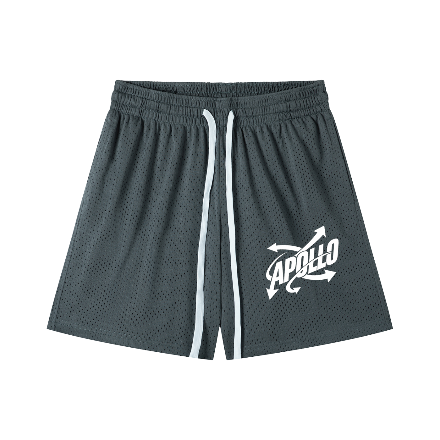 Mesh Drawstring Shorts